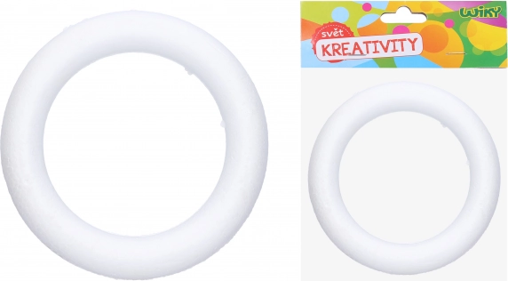 Dekorativ krans af polystyren 25 cm