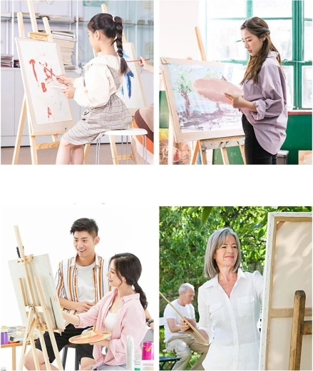 Lærred spændt på træramme