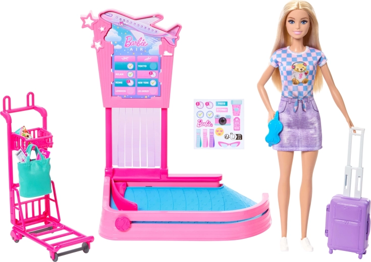 Barbie-dukke “Malibu” klar til rejsen