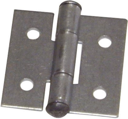 Dobbeltarms hængsel 80 mm, galvaniseret, polyurethanbøsning