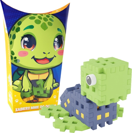 Byggesæt Mini Waffle Pocket Pets – skildpadde
