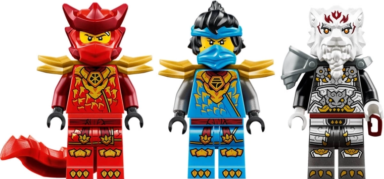 Tre minifigurer til episke kampe