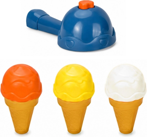 Isske “scooper” og vafler til realistisk leg