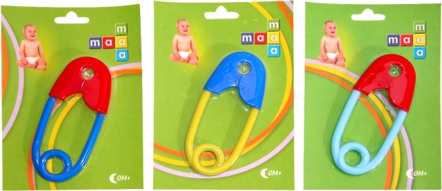 Rangle sikkerhedsnål til babyer