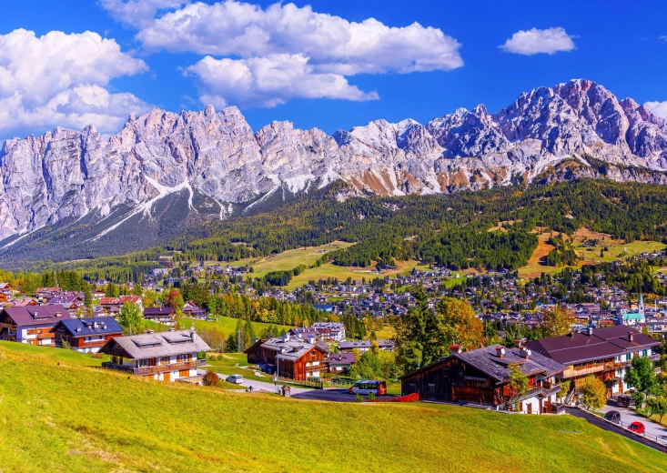 Enjoy puzzle Cortina d'Ampezzo, Italien 1000 brikker