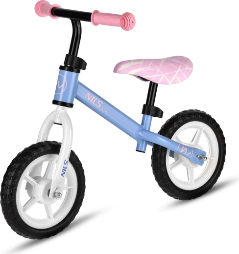 Børne-løbecykel NILS Fun 10" blå