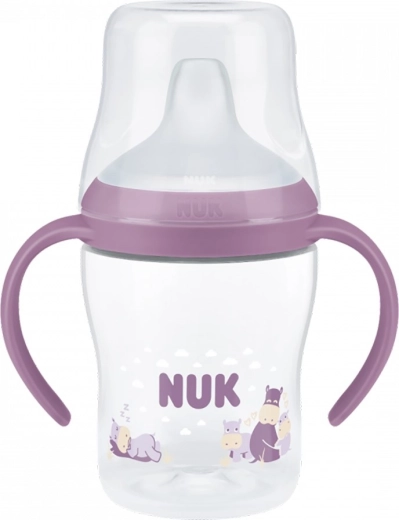 NUK Perfect Match læref laske 150 ml flodhest - 1 stk.