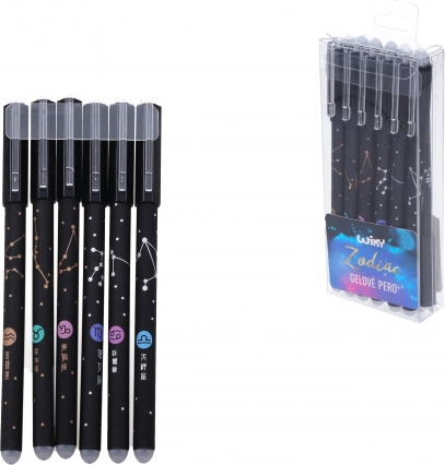 Gelpen, sletbar 0,5 mm Zodiac