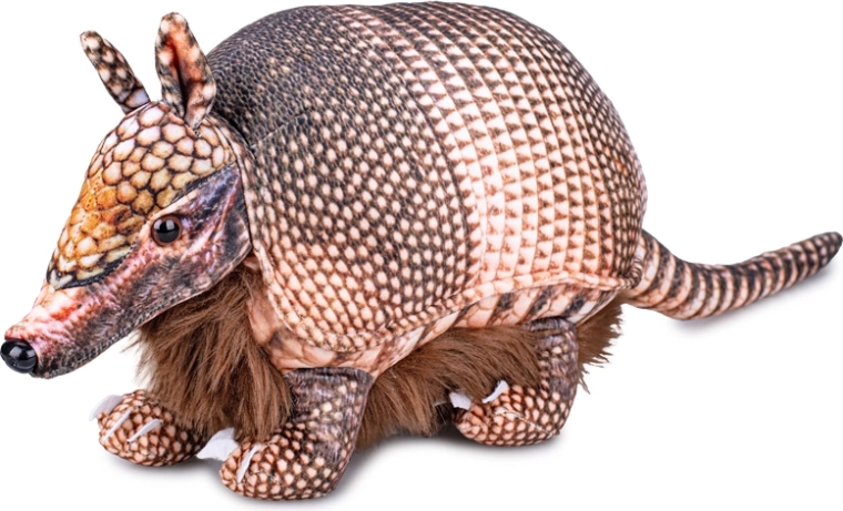 Plys armadillo med ni bånd 54 cm