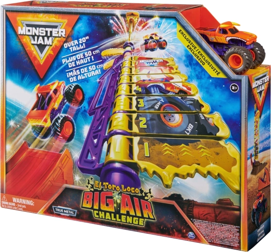 Monster Jam El Toro Loco Big Air Challenge legesæt 1:64