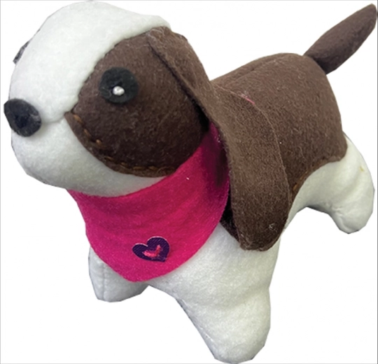 Toys Inn sy-sæt – plyshund med pletter