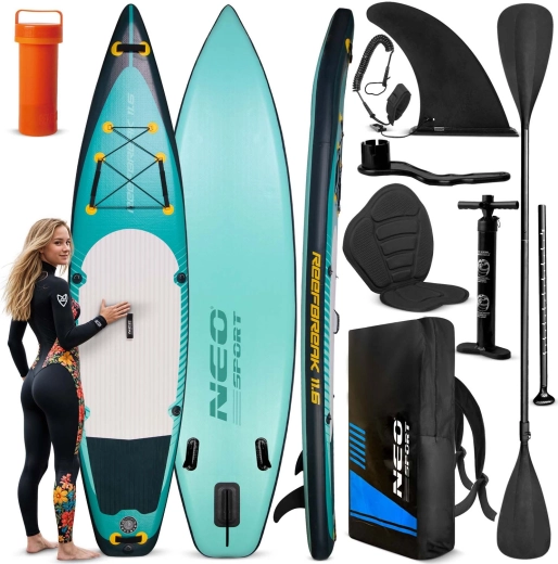 Oppusteligt paddleboard Neo-Sport Reefbreak 350 × 81 × 15 cm