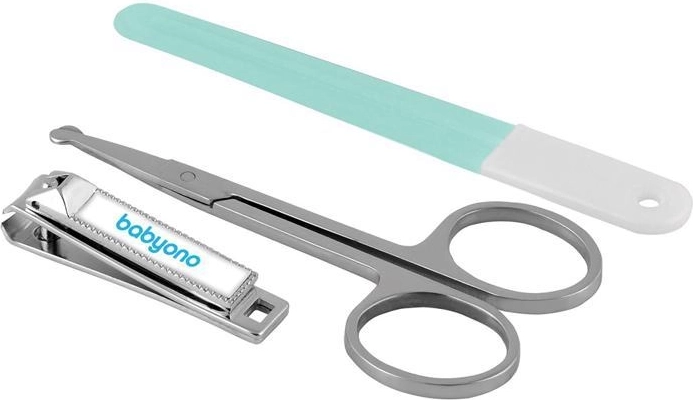 BabyOno baby-manicuresæt – mint