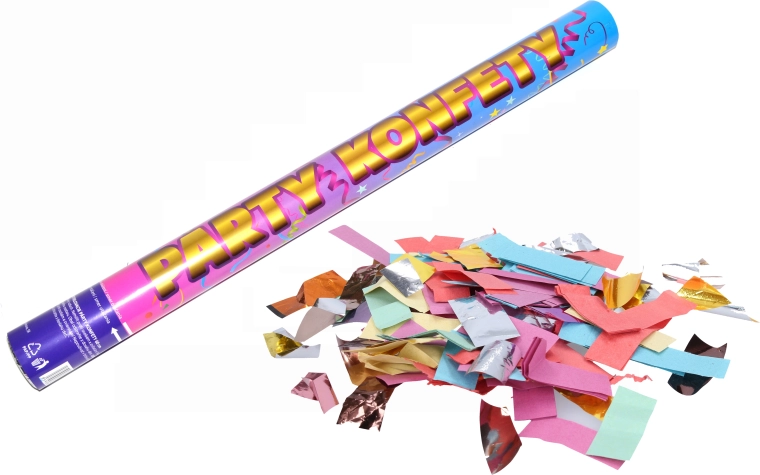 Wiky festkonfetti med udløsning 60 cm