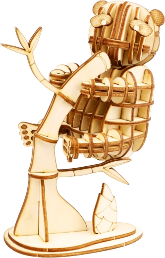 Træ 3D puslespil Panda fra RoboTime