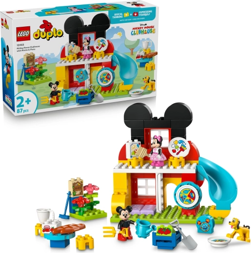 LEGO DUPLO Disney Mickey Mouse-klub med Minnie og Pluto