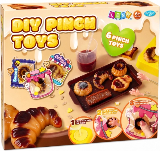 Lav op til 6 søde squishy-slik