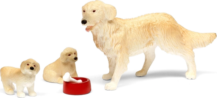 Lundby hundefigurer til dukkehus