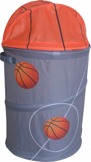 Legetøjskurv basketball 35 × 35 × 60 cm