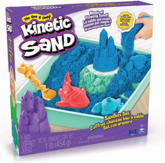 Kinetisk sand sandkasse sæt