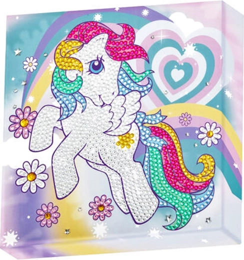 Diamantmaling My Little Pony – startsæt 28 × 28 cm