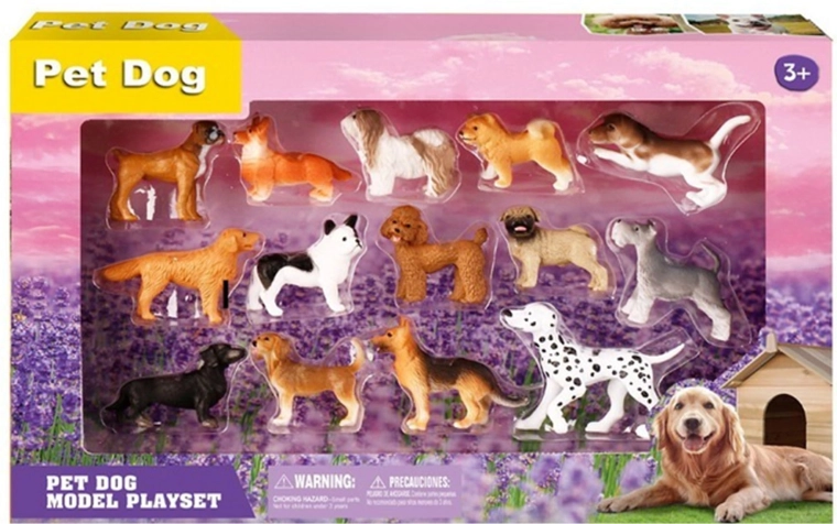 Hundesæt – 14 figurer