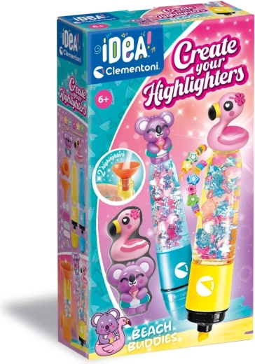 Clementoni IDEA kreativt sæt til at lave highlightere FRIENDS