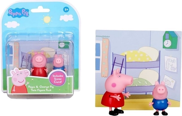Hasbro Peppa Pig figursæt med Peppa og George