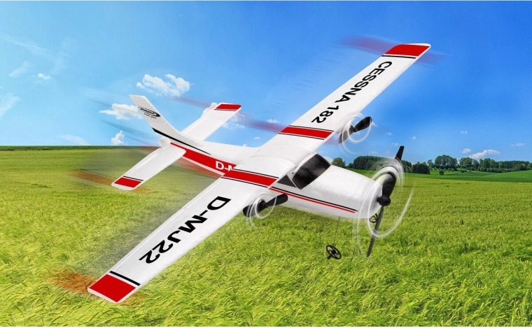 Stabil flyvning med gyroskop