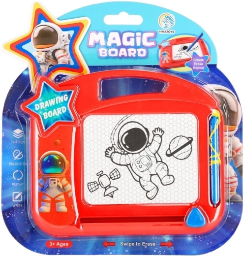 Magnetisk tegnetavle med astronaut