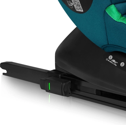 Hurtig og sikker montering med ISOFIX + Top Tether