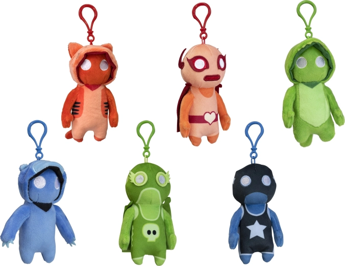 Plys-nøglering Gang Beasts - 1 stk.