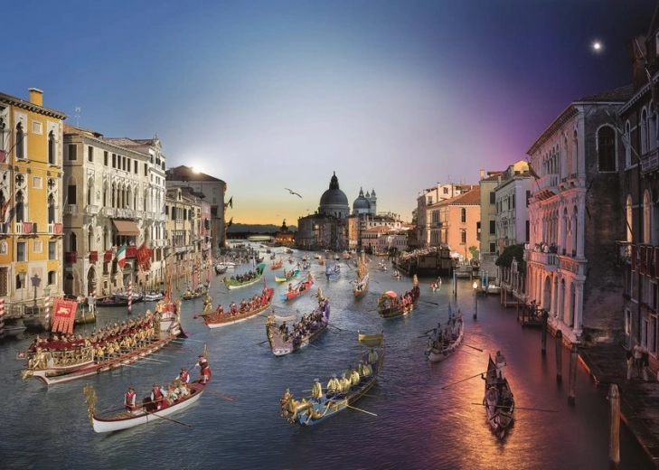 Puslespil Venedig 1000 brikker fra Ravensburger