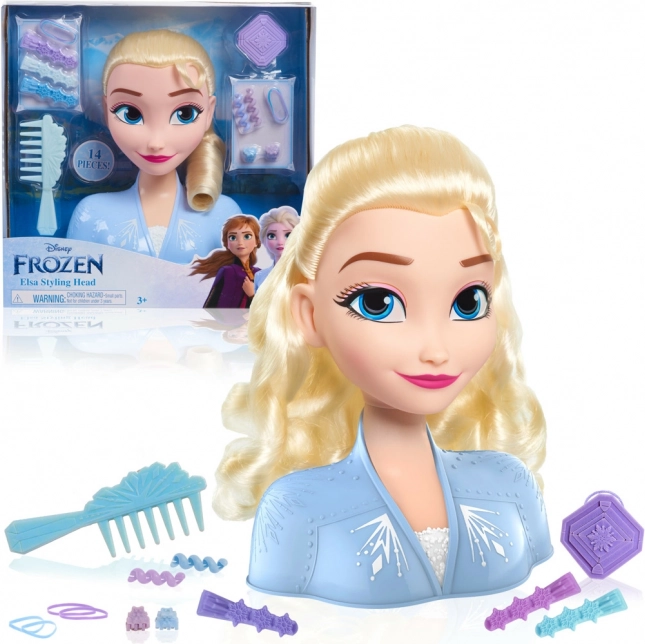Frost frisørhoved Elsa