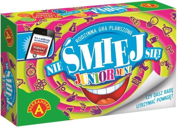 Lad være med at grine! Junior Mini – familiespil