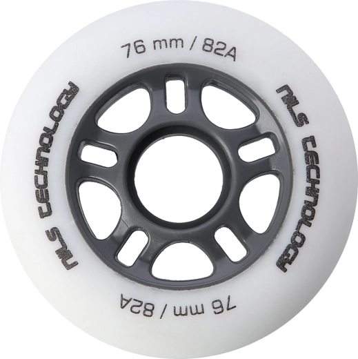 Diameter 76 mm for kvik og stabil kørsel
