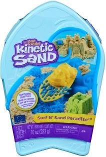 Kinetic Sand surfingsæt med kinetisk sand