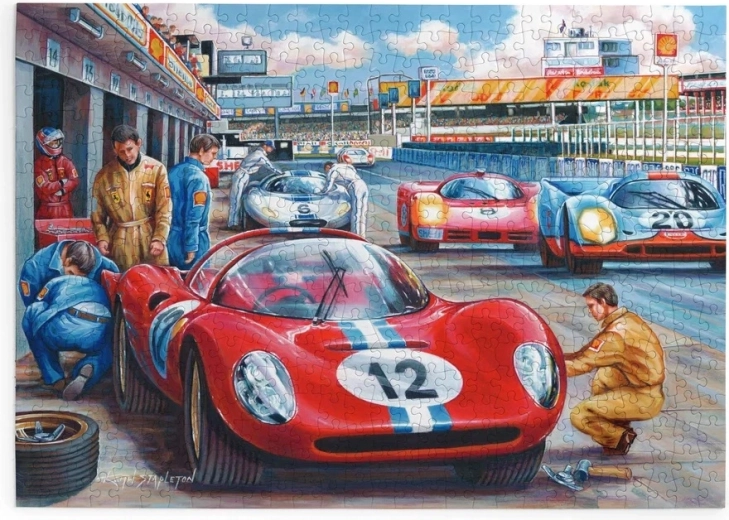 House of Puzzles Bilrace – Pit Stop, 500 store brikker