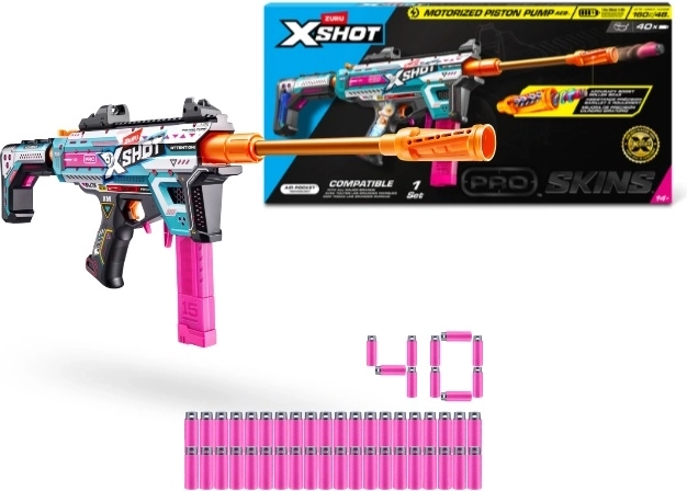 ZURU X-SHOT Pro motoriseret skumblaster