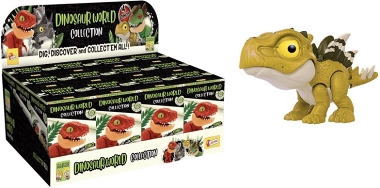 Lisciani I'm a Genius dinosaurernes verden – samling med 4 dinosaurer
