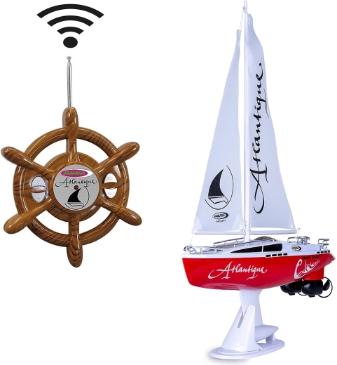 RC-sejlbåd JAMARA Atlantique med 2-kanals styring på 27 MHz