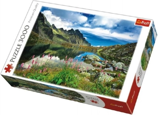 Puslespil 3000 brikker – Starolesnianske pleso, Tatra-bjergene, Slovakiet