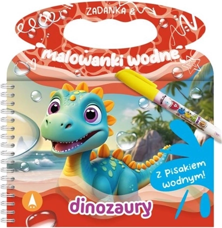 Opgaver og vandmalebog Dinosaurer