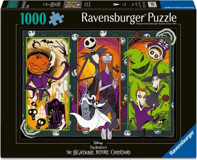 Ravensburger puslespil Stjålne julegaver 1000 brikker