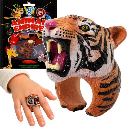 Børnering med bengalsk tiger
