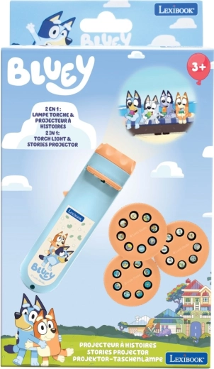Lexibook lommelygte med historieprojektor BLUEY