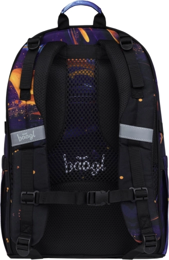 Let og ergonomisk rygsæk med stropper til skateboard