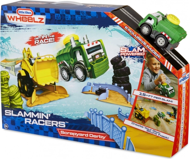 Interaktiv racerbane LITTLE TIKES Slammin' Racers med stunt-forhindringer
