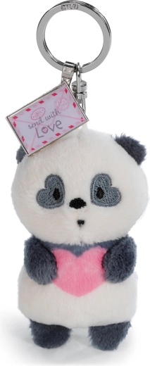 Plys nøglering panda Love NICI 8 cm