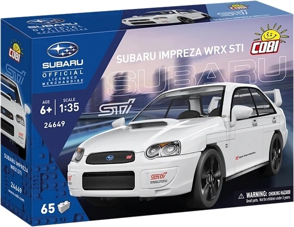 Cobi Subaru Impreza WRX STI – byggesæt 1:35 (65 dele)